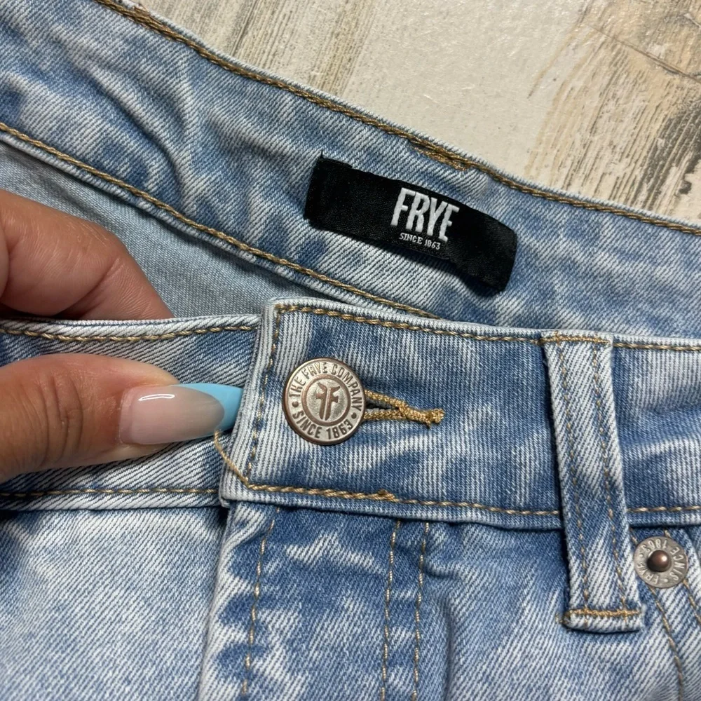 Frye Ankle Cropped Jeans Size 4/27 - Picture 3 of 8